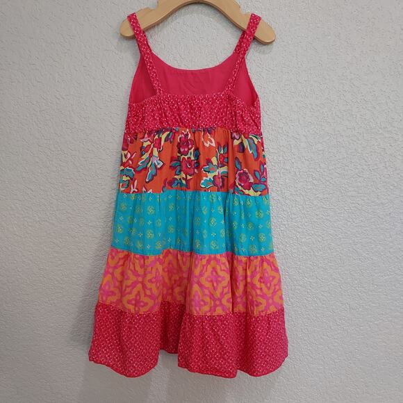 🔴3/$20 Children's Place Colorful Print Summer Dress Size 4T - Picture 5 of 8